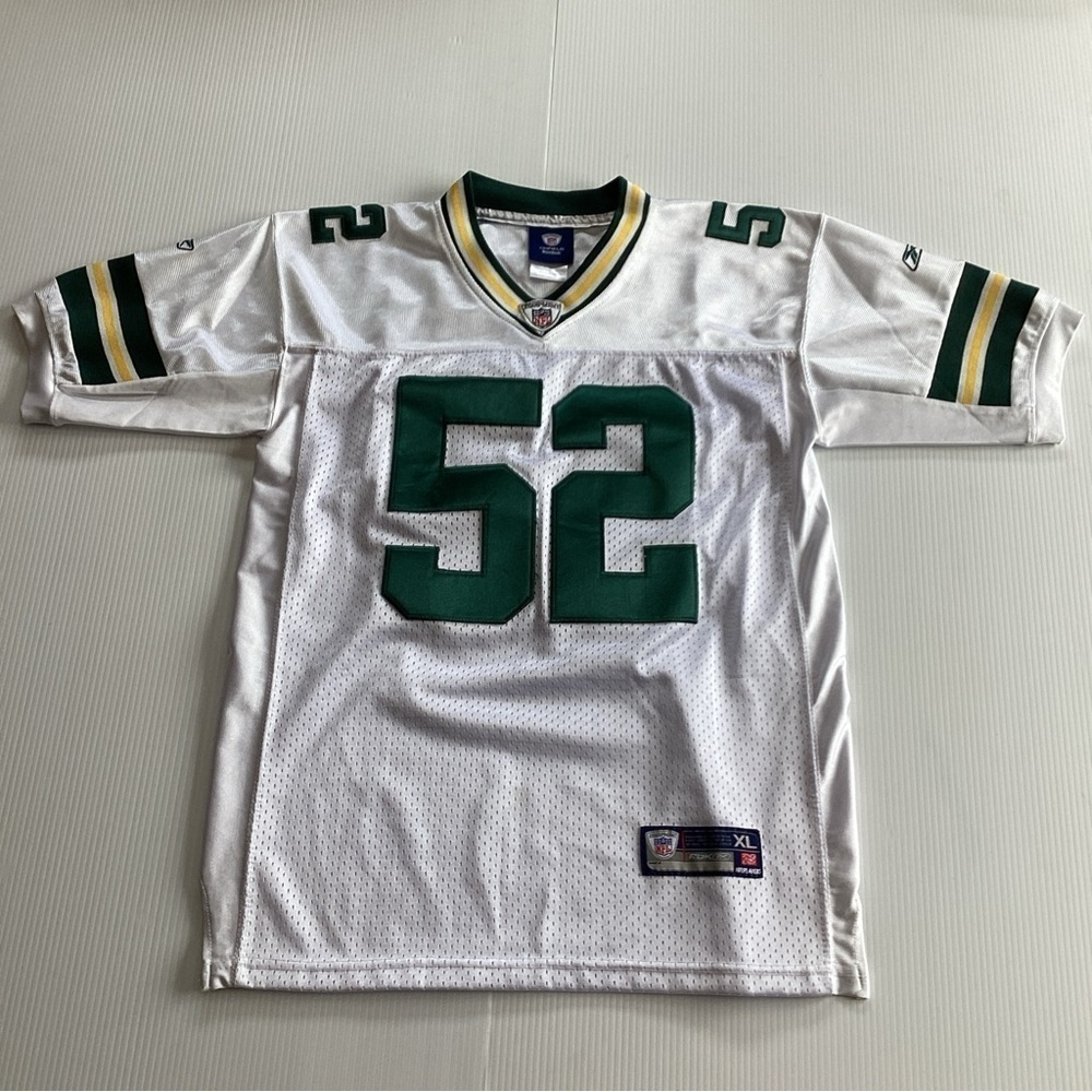 Green Bay Packers Clay Matthews Youth XL Jersey Reebok On Field #52